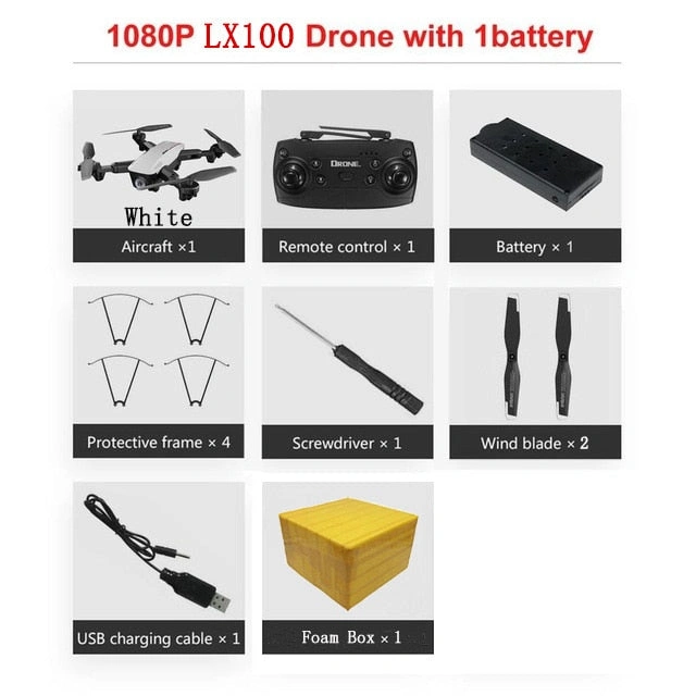 Fly High, See More: Foldable WIFI Drone Adventure Awaits!